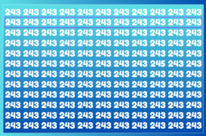 7-Second Optical Illusion Challenge: Can Your Eagle Eyes Spot the Hidden Number 245 Before Time Runs Out?