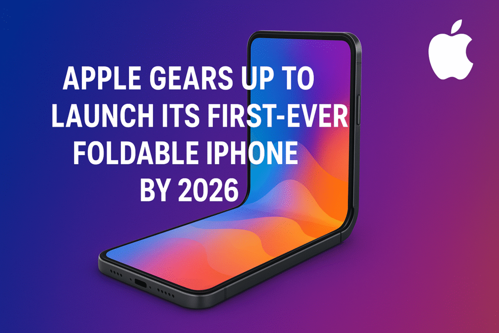 Apple Gears Up to Launch Its First-Ever Foldable iPhone by 2026