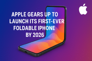 Apple Gears Up to Launch Its First-Ever Foldable iPhone by 2026