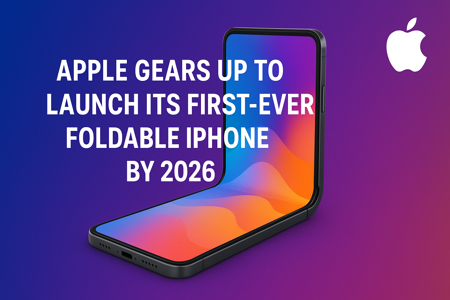 Apple Gears Up to Launch Its First-Ever Foldable iPhone by 2026