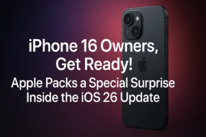 iPhone 16 Owners, Get Ready! Apple Packs a Special Surprise Inside the iOS 26 Update