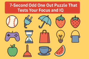 7-Second Odd One Out Puzzle That Tests Your Focus and IQ
