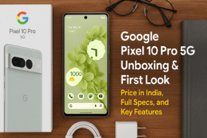 Google Pixel 10 Pro 5G Unboxing & First Look: Price in India, Full Specs, and Key Features