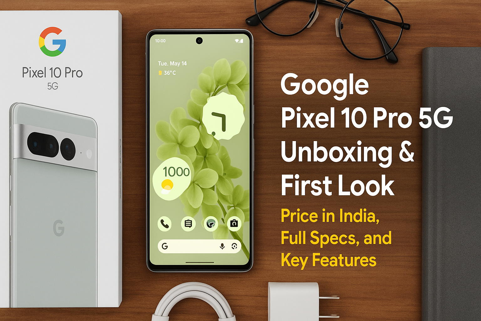Google Pixel 10 Pro 5G Unboxing & First Look Price in India, Full Specs, and Key Features