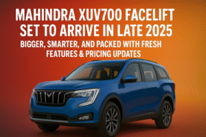 Mahindra XUV700 Facelift Set to Arrive in Late 2025 Bigger, Smarter, and Packed with Fresh Features & Pricing Updates
