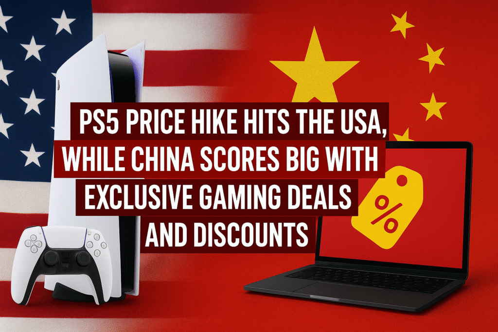 PS5 Price Hike Hits the USA, While China Scores Big With Exclusive Gaming Deals and Discounts