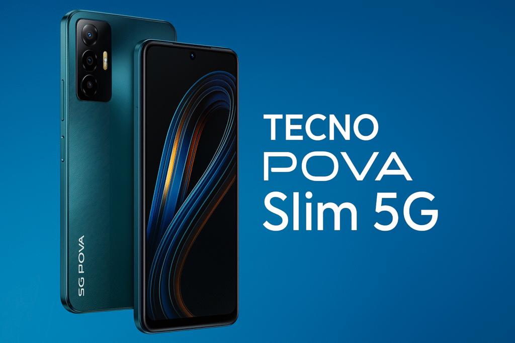 Tecno Pova Slim 5G Launching in India on September 4 World’s Thinnest 5G Smartphone Unveiled