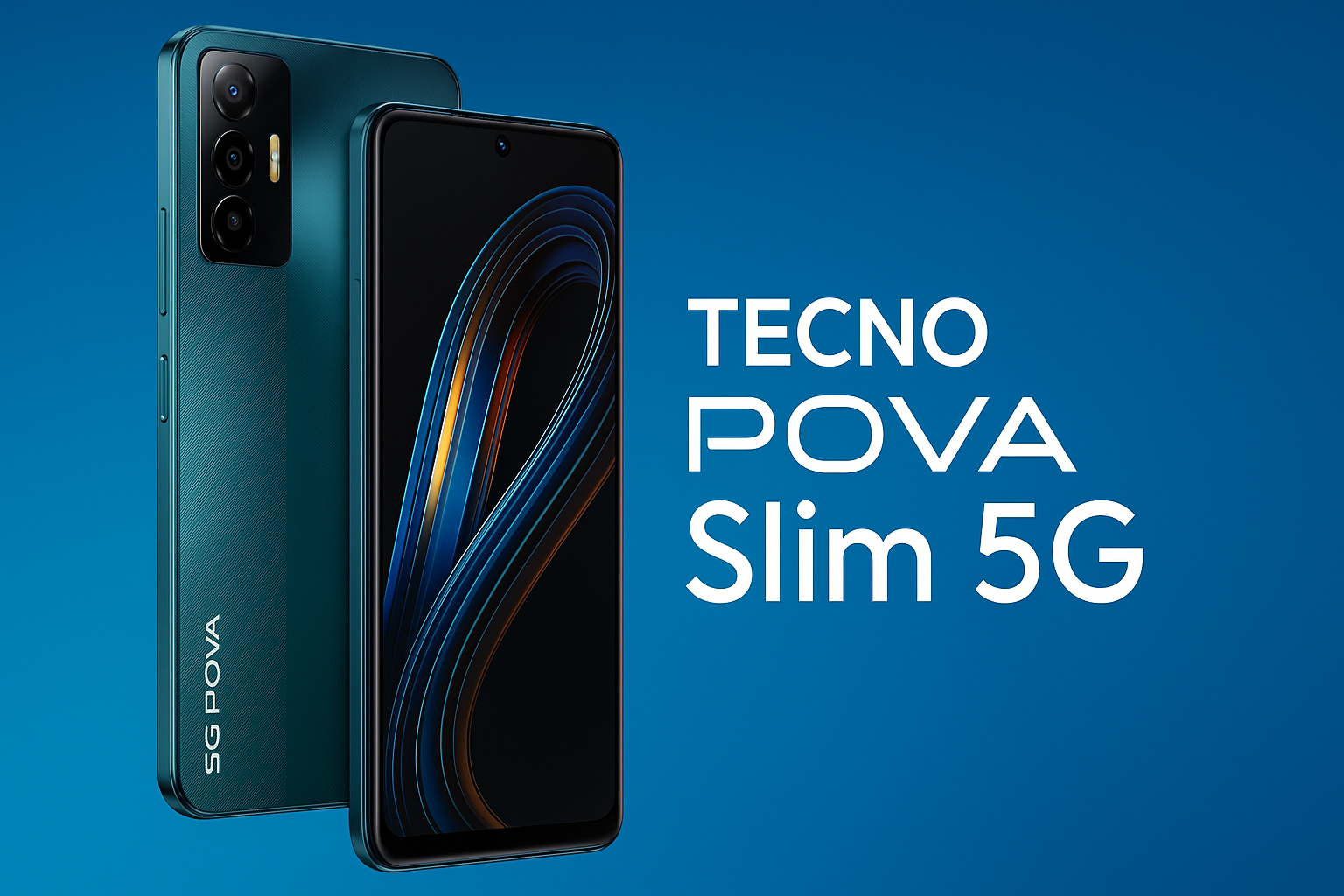 Tecno Pova Slim 5G Launching in India on September 4 World’s Thinnest 5G Smartphone Unveiled