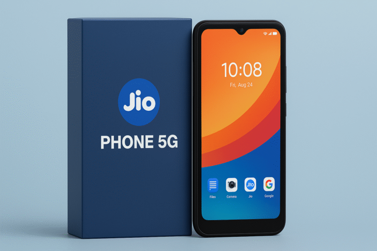 Jio Phone 5G Officially Launched – Stunning Design, Blazing 5G Speed & Premium Features Revealed