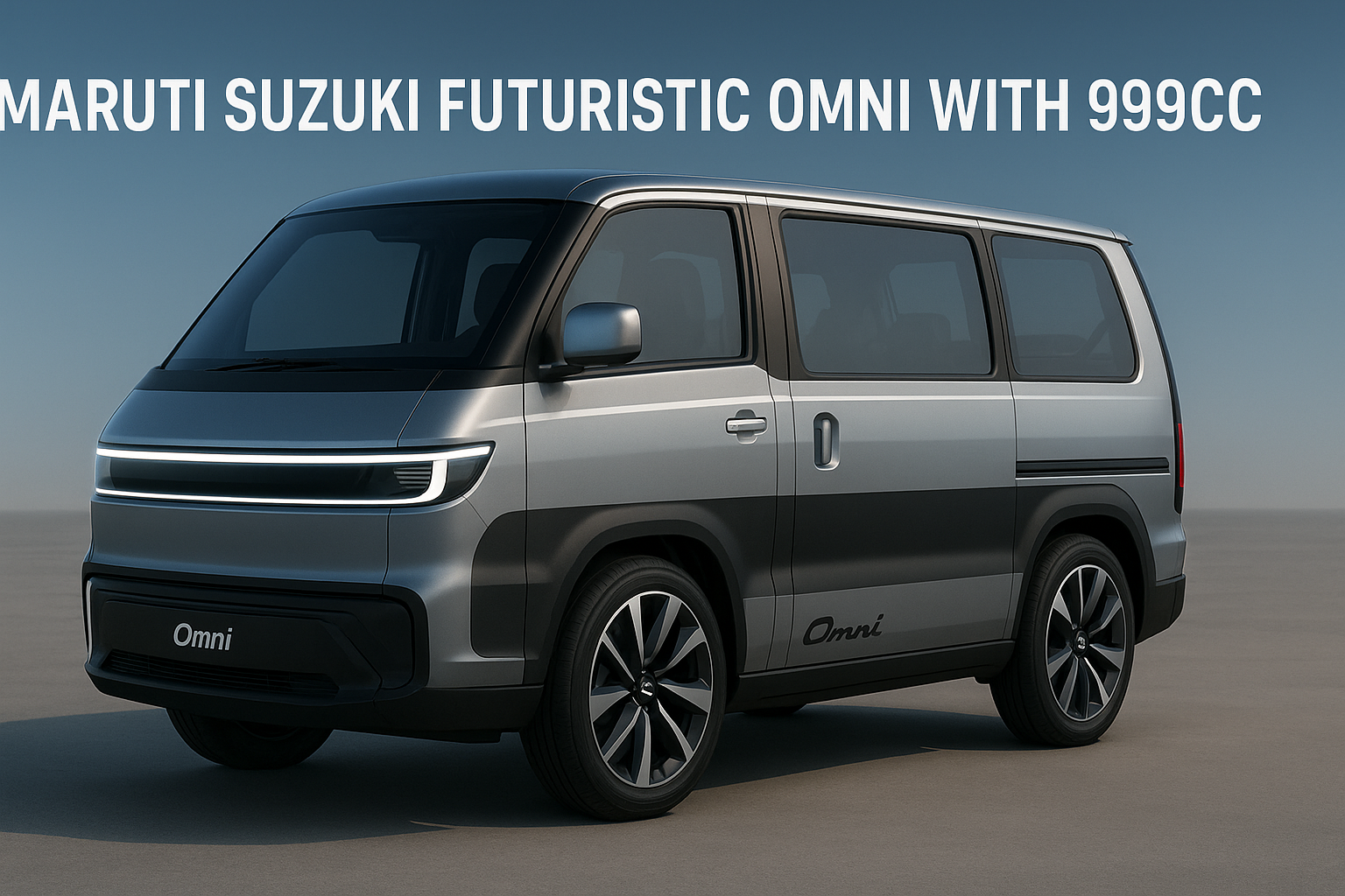 Maruti Suzuki Omni with 999cc Engine Launched – 35 km Mileage, 10 km/h Top Speed at Just ₹1.2 Lakh
