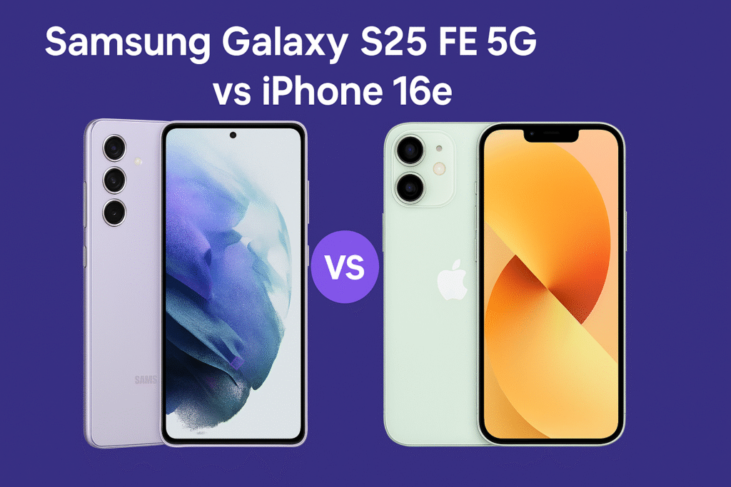 Samsung Galaxy S25 FE 5G vs iPhone 16e: Ultimate India Price & Specs Battle