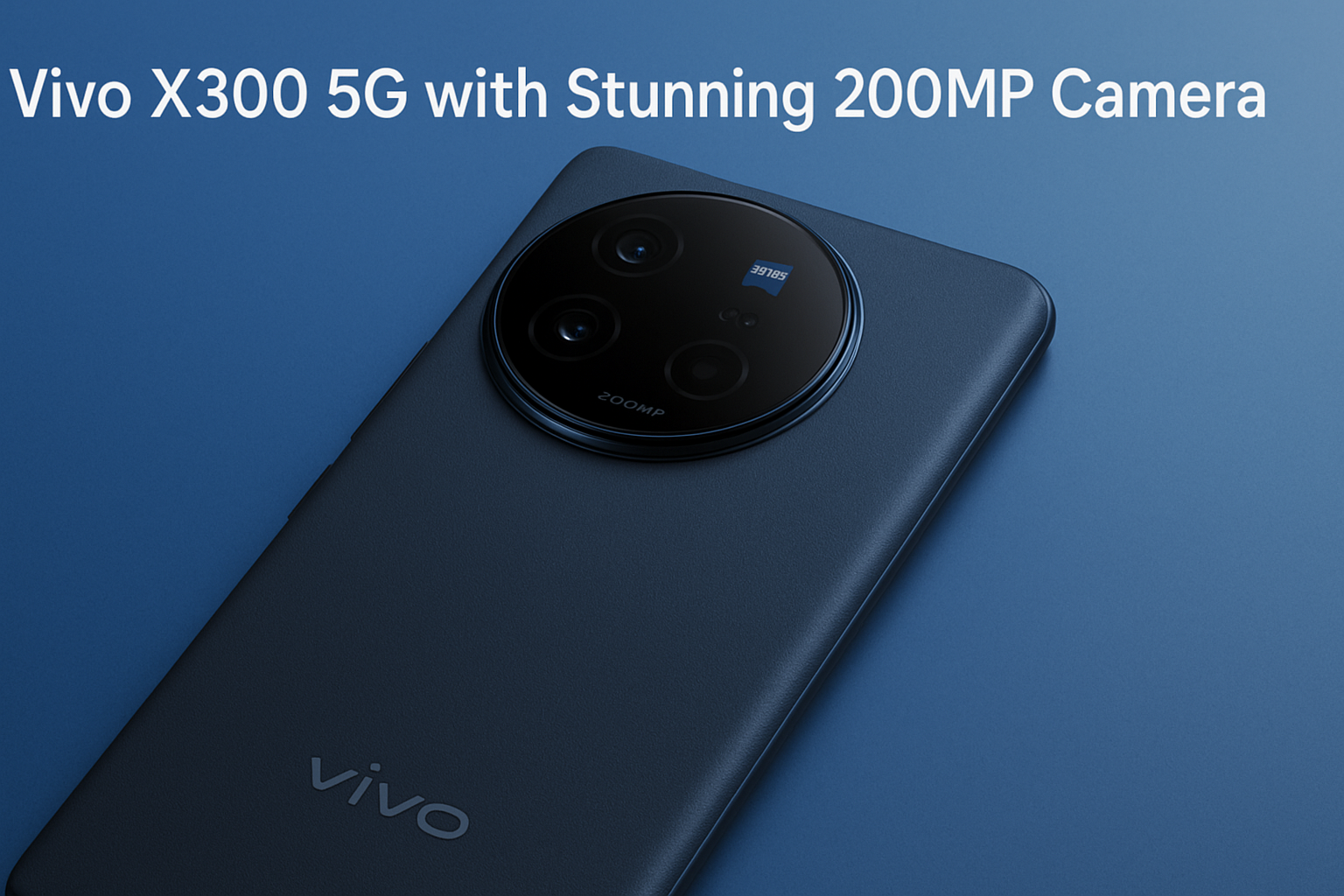 Vivo X300 5G with Stunning 200MP Camera India Launch Date & Price Revealed!